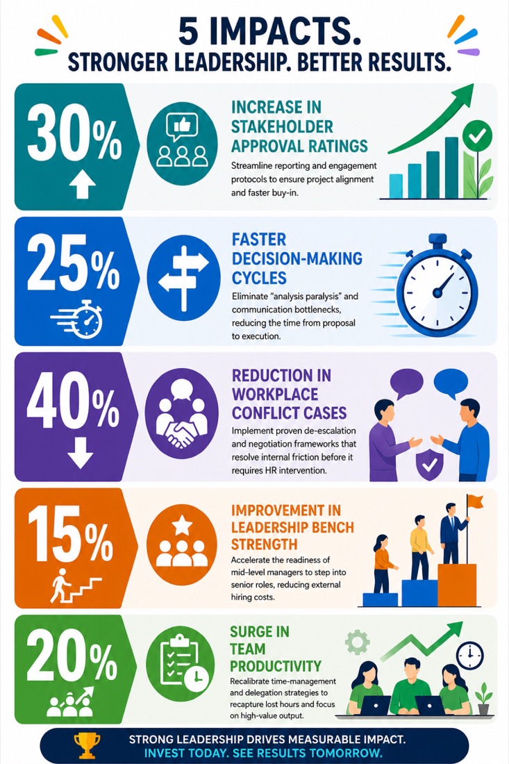 5 Impacts. Stronger Leadership. Better Results.